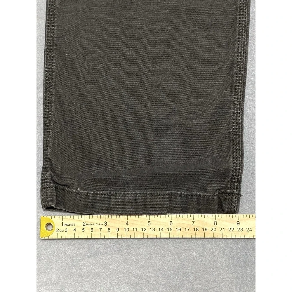 Carhartt Mens 40x30 Relaxed Fit Canvas Work Pants Shadow Grey 102291-306